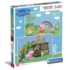 Clementoni Preescolar*2 Puzzles 60 Piezas