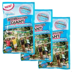 WOWMAZING Juguetes Al Aire Libre*3 Sobres Pompas Gigantes