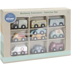 LITTLE DUTCH Preescolar*9 Vehiculos, Sistema De Trenes