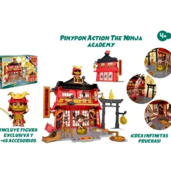 PINYPON ACTION Muñecos Articulados*Academia Ninja
