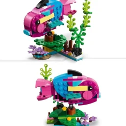 LEGO Puzzles Y Construcciones*Animales De Juguete Para Construir Loro Rosa Exotico Creator 3 En 1