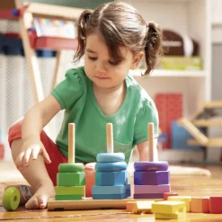 Melissa & Doug Preescolar*Apilador Geometrico