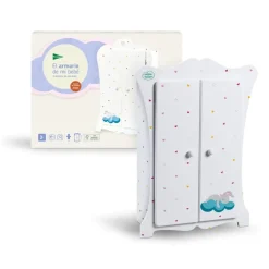 El Corte Inglés Munecas Y Peluches*Armario De Madera Sostenible Para Muneco 42 Cm El Armario De Mi Bebe El Corte Ingles
