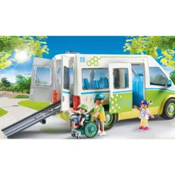 Playmobil Muñecos Articulados*Autobus Escolar City Life