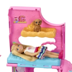Barbie Munecas Y Peluches* Chelsea Con Camper