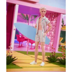 Barbie Munecas Y Peluches* The Movie Ken Muneco Signature Coleccionable De La Pelicula Con Chaleco A Rayas
