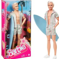 Barbie Munecas Y Peluches* The Movie Ken Muneco Signature Coleccionable De La Pelicula Con Chaleco A Rayas