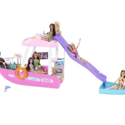Barbie Munecas Y Peluches*Barco De Juguete Para Munecas Con Accesorios Dream Boat Modelos Surtidos