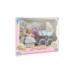Barriguitas Munecas Y Peluches* Pram + Muneco Excl