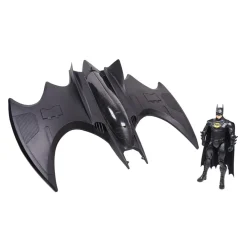 Spin Master Muñecos Articulados*Batwing + Batman 30Cm, The Flash Movie,