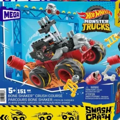 Mega Construx Puzzles Y Construcciones*Bloques De Construccion Pista Bone Shaker Mega Hot Wheels