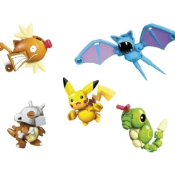 Mega Puzzles Y Construcciones*Bloques De Construccion Pokemon Pack Pokeballs