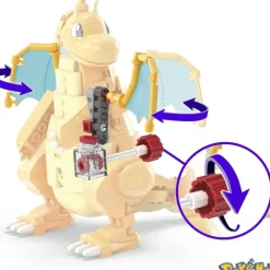 Mega Construx Puzzles Y Construcciones*Bloques De Construccion Pokemon Dragonite
