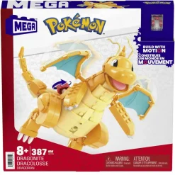 Mega Construx Puzzles Y Construcciones*Bloques De Construccion Pokemon Dragonite