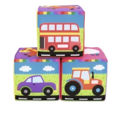 Diset Preescolar*Bolsa Cubos De Tela Blanditos