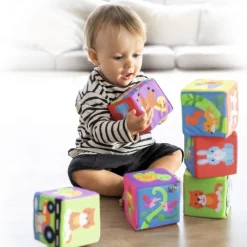 Diset Preescolar*Bolsa Cubos De Tela Blanditos