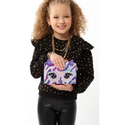 PURSE PETS Juegos Educativos*Bolso Interactivo Metallic Magic Zebra