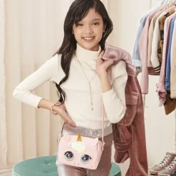 PURSE PETS Jugar A Ser Mayor*Bolso Interactivo Unicornio Glamicorn