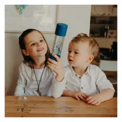 Jellystone Preescolar*Botella De La Calma Diy Azul