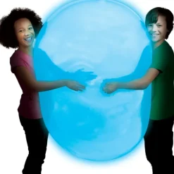 Bizak Juguetes Al Aire Libre*Burbuja Super Wubble Brillo En La Oscuridad