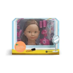 El Corte Inglés Munecas Y Peluches*Busto De Muneca Para Maquillar Y Peinar Oh My Look! Morena El Corte Ingles