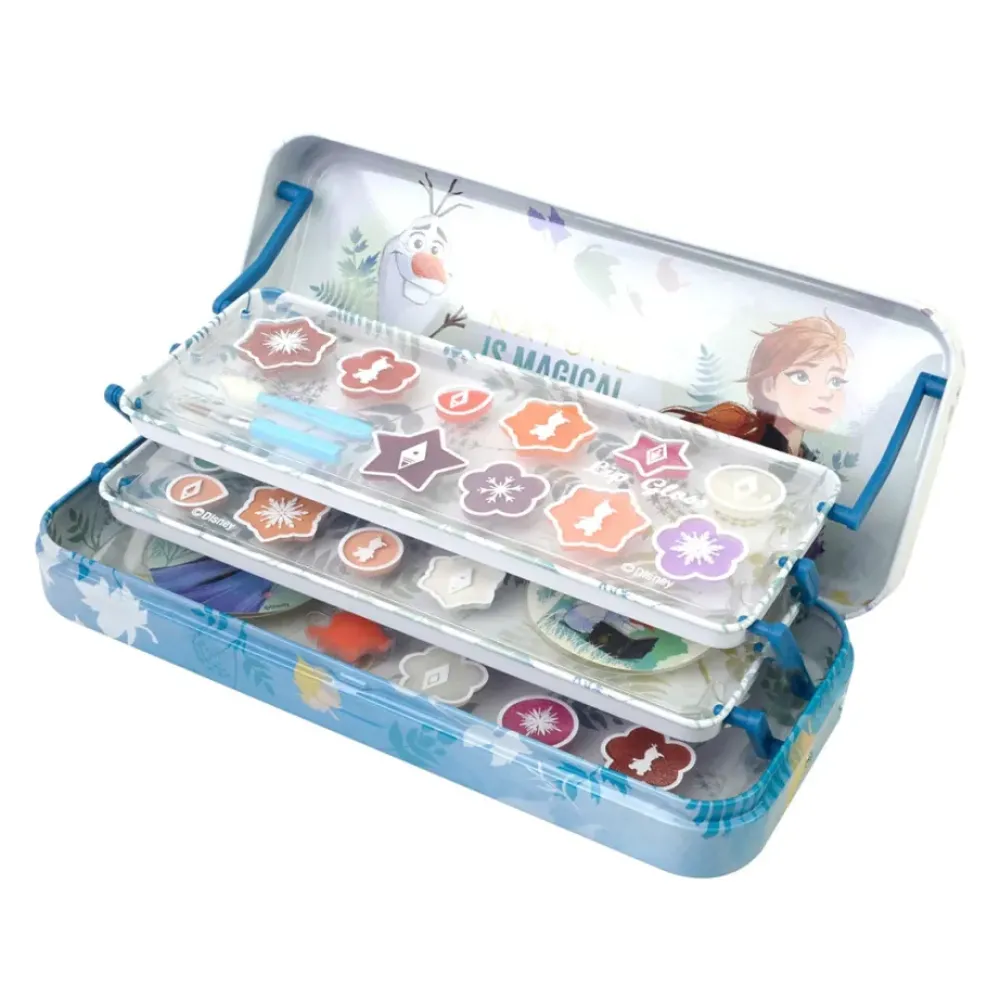 Markwins Jugar A Ser Mayor*Caja De Maquillaje 3 Pisos Frozen Ii