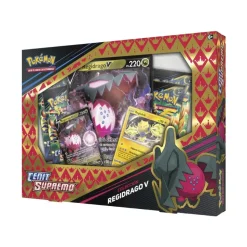 BANDAI Juegos De Mesa*Caja Espada Y Escudo Zenith Regidrago V / Regieleki Pokemon