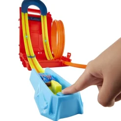 Hot Wheels Coches, Circuitos Y Radiocontrol*Caja Lata De Gasolina Set De Pistas Para Coches De Juguete Track Builder