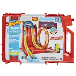 Hot Wheels Coches, Circuitos Y Radiocontrol*Caja Lata De Gasolina Set De Pistas Para Coches De Juguete Track Builder