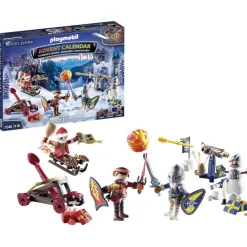 Playmobil Muñecos Articulados*Calendario De Adviento Novelmore - Batalla En La Nieve