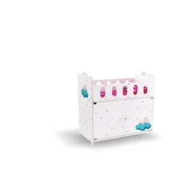 El Corte Inglés Munecas Y Peluches*Cama Con Armario De Madera Sostenible Para Muneco 42 Cm La Cama De Mi Bebe El Corte Ingles