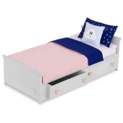 Our Generation Munecas Y Peluches*Cama Con Dos Cajones