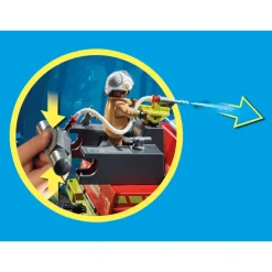 Playmobil Muñecos Articulados*Camion De Bomberos City Action