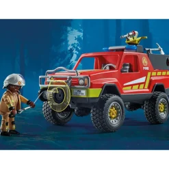 Playmobil Muñecos Articulados*Camion De Bomberos City Action