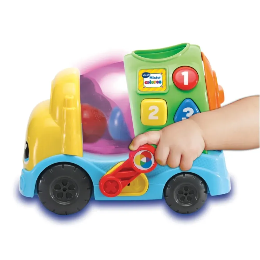 VTech Preescolar*Camion Hormigonera De Juguete Educativo Mixter Colores Baby