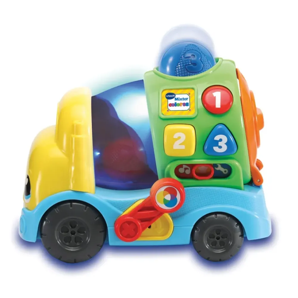 VTech Preescolar*Camion Hormigonera De Juguete Educativo Mixter Colores Baby