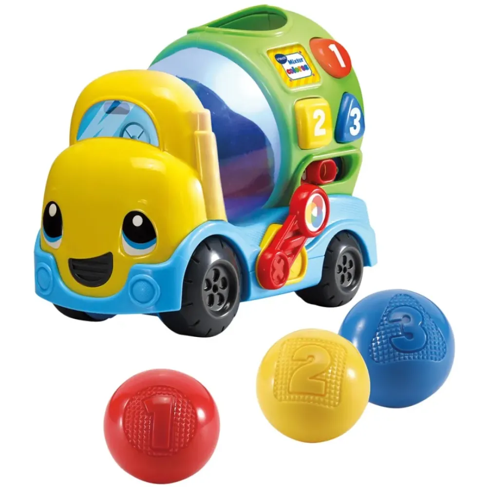 VTech Preescolar*Camion Hormigonera De Juguete Educativo Mixter Colores Baby