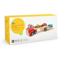 El Corte Inglés Preescolar*Camion Portacoches De Madera Sostenible En Ruta El Corte Ingles