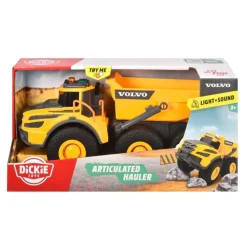 Simba Coches, Circuitos Y Radiocontrol*Camion Volquete Volvo Con Luz Y Sonido, 23 Cm