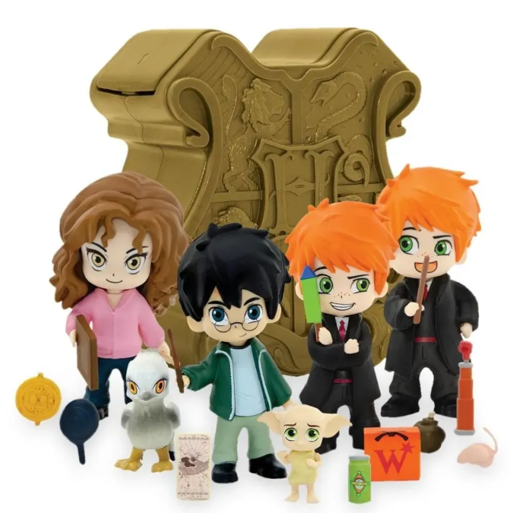Wizarding World Muñecos Articulados*Capsula Magica Harry Potter Cdu Serie 3 Famosa