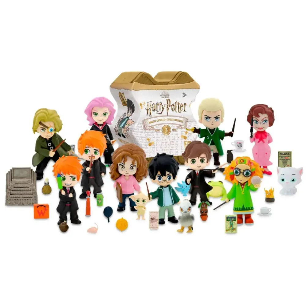 Wizarding World Muñecos Articulados*Capsula Magica Harry Potter Cdu Serie 3 Famosa