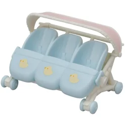 Sylvanian Families Munecas Y Peluches*Carrito De Trillizos