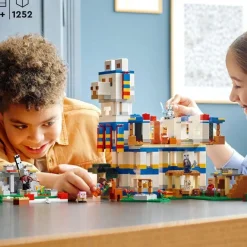 LEGO Puzzles Y Construcciones*Casa De Juguete Para Construir El Pueblo-Llama Y Sus Personajes Minecraft