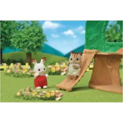 Sylvanian Families Munecas Y Peluches*Casa Del Arbol Para Bebes