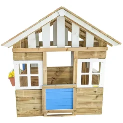 MASGAMES Casitas Y Parques*Casita Lollipop Azul Madera