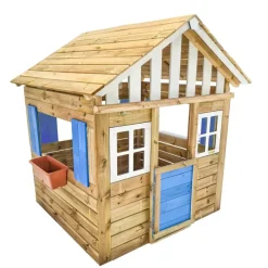 MASGAMES Casitas Y Parques*Casita Lollipop Azul Xl Madera