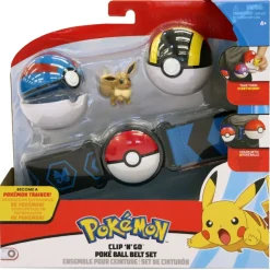 Bizak Muñecos Articulados*Cinturon Pokeball Bola De Ataque Pokemon