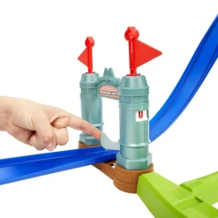 Hot Wheels Coches, Circuitos Y Radiocontrol*Circuito Slam Pista De Coches De Juguete Con Personaje Mario Kart