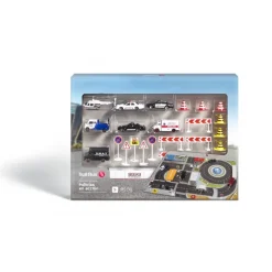 El Corte Inglés Coches, Circuitos Y Radiocontrol*Circuito Urbano Con 7 Coches Y Helicoptero Policias En Accion El Corte Ingles