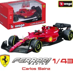 BBURAGO Coches, Circuitos Y Radiocontrol*Coche De Ferrari Formula 1 F1-75 Carlos Sainz R&P 1:43
